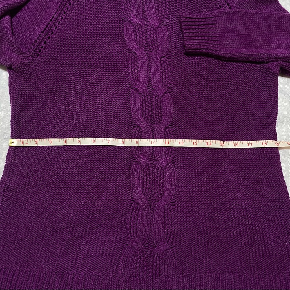 APT. 9 CABLE KNIT SWEATER - Picture 7 of 9